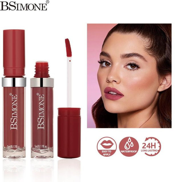 BSIMONE Liquid Lipstick, Matte, Bare Pink, Kinder - Bild 1