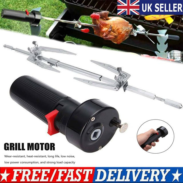 Willstar Elektrische BBQ Rotisserie Grillstange mit Rotator Motor - Bild 1