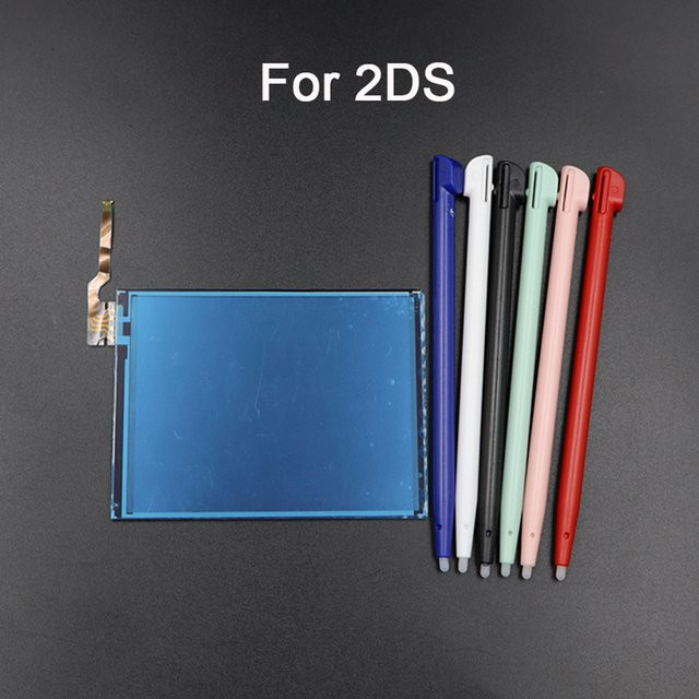 TingDong LCD Touchscreen Digitizer und Touch Stylus Stift Set für Nintendo 2DS Konsole zur Reparatur - Bild 1