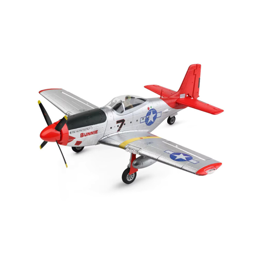XK A280 P-51 3D/6G System RC Flugzeug Kämpfer, mit LED-Leuchten - Bild 2
