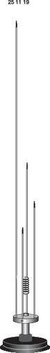 Albrecht SKY-SCAN Mag 1300 Funkscanner-Mobilantenne in Silber - Bild 1