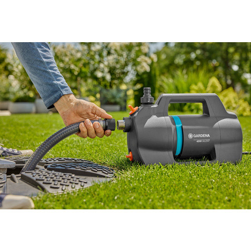 GARDENA Gartenpumpe Silent mit 4200 l/h Fördermenge und 600 W in Grau - Bild 4