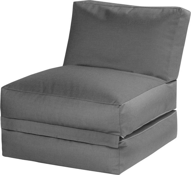 Sitting Point Sitzsack Twist OUTSIDE, Anthrazit, B/H/T: 70 x 60 x 180 cm - Bild 1