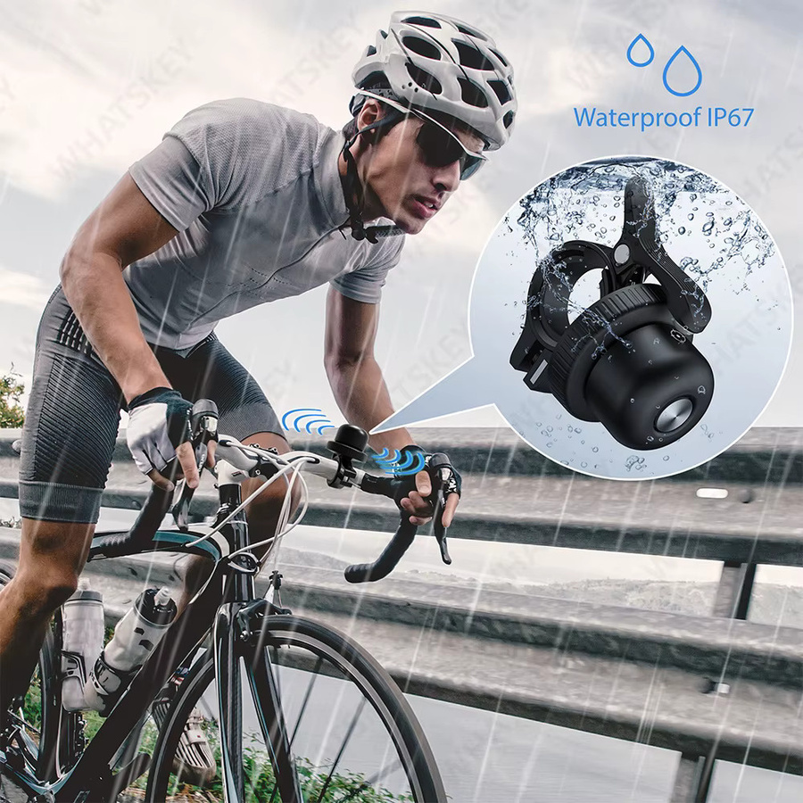 Peocke GPS-Tracker Anti-Verlust Sicherheitswarnalarm für MTB und Fahrradlenker in Schwarz - Bild 4