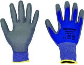 Honeywell PerfectPolySkin Polyamid Arbeitshandschuh mit PU-Beschichtung, Farbe: Grau, Größe: 9, CAT II - Bild 2