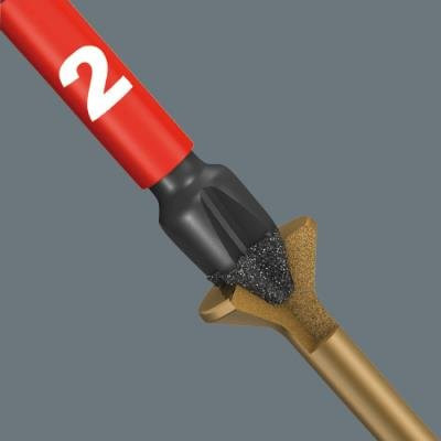 Wera Bit-Set mit Hexagonal, Pozidriv und Torx in Rot - Bild 1