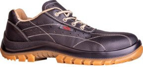 Hase Sicherheitshalbschuhe S1 Tropea aus schwarzem Vollrindleder Größe 47 - Bild 1