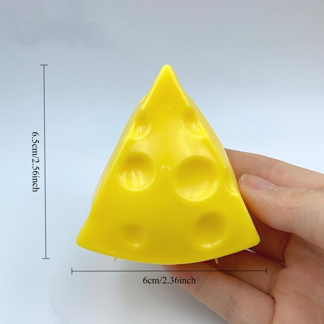 A Family Of Home Textiles Käse Squishy Ball, Fidget Spielzeug - Bild 1