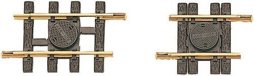LGB Gleis Ausgleichsstück, 88mm, 1-teiliges Set, Metall, 1:220 (Spur Z) - Bild 1