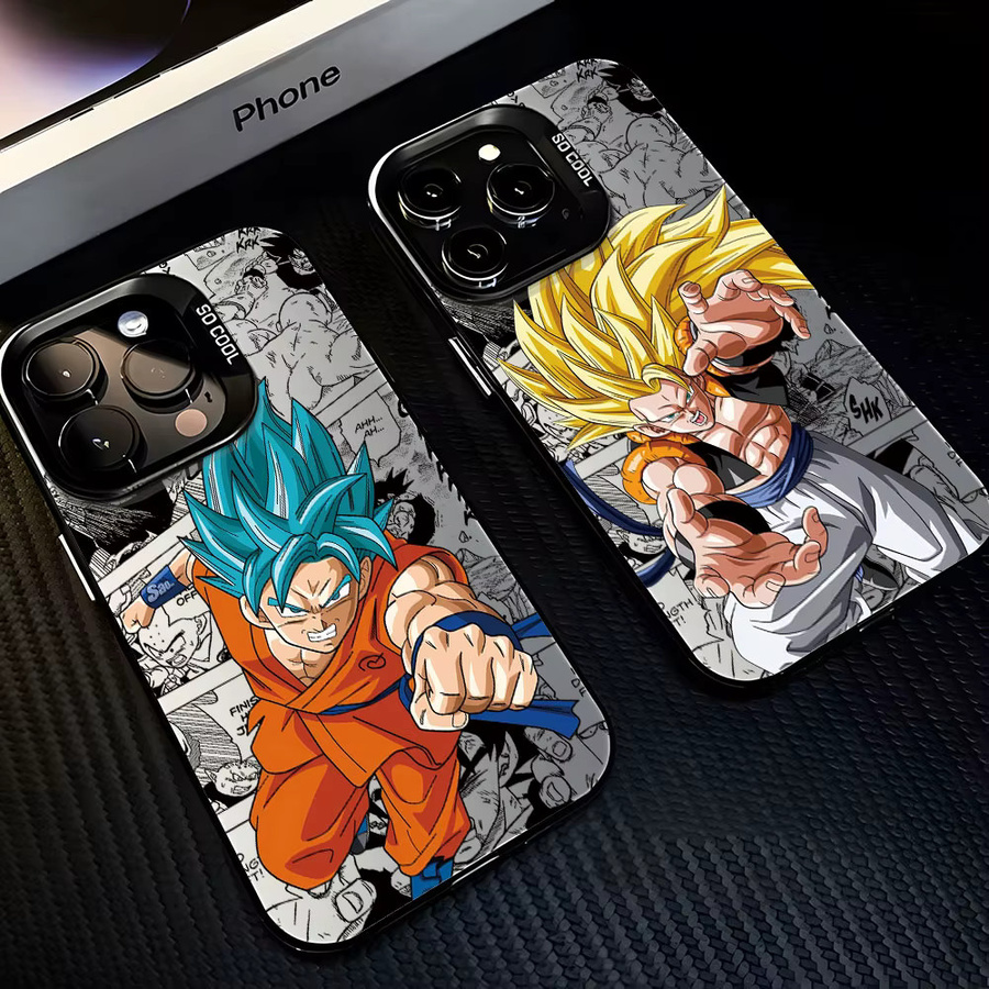Bandai Dragon Ball Handyhülle Goku Trunks für Samsung Galaxy S26 S25 S24 S23 S22 S21 S20 FE Ultra Edge Plus 4G 5G Multicolor Sturzsicher - Bild 1
