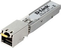 D-Link DGS-712 SFP Transceiver-Modul in Silber für Gigabit Ethernet mit RJ45 Anschluss - Bild 1