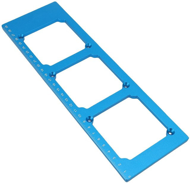 Multifunktionale 86 Typ Drahtdosenvorlage aus hochfester Aluminiumlegierung von Fishine in Blau - Bild 1