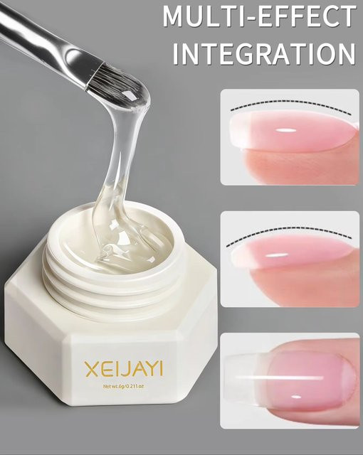 XEIJAYI Polygel Nagelverlängerungsgel, Clear, 6g - Bild 1