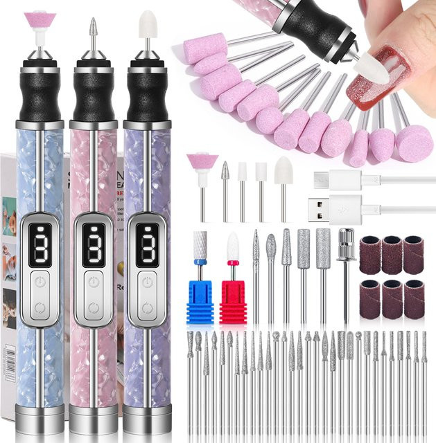 LINMANDA Elektrische Nagelbohrmaschine, kabellos, Unisex - Bild 1