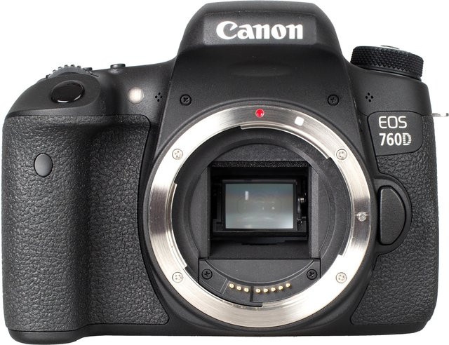 Canon EOS 760D DSLR-Kamera mit 24,2 MP APS-C Sensor in Schwarz - Bild 1