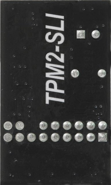 Asrock TPM2-SLI Trusted Platform Module LPC 2.0 in Schwarz - Bild 1
