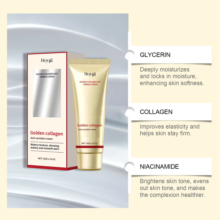 Hoygi 24k Gold Collagen Gesichtscreme, Unisex - Bild 2
