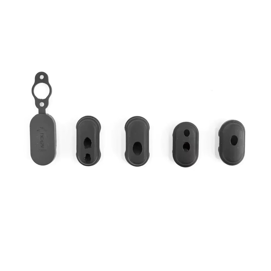 4/5 Stück Gummi Ladeport-Abdeckung für Xiaomi M365 Pro 1S Pro 2 Elektrische Roller wasserdichte Staubschutz-Stecker - Bild 2