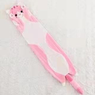 Lange Katze Plüschtier, rosa, 70cm - Bild 1