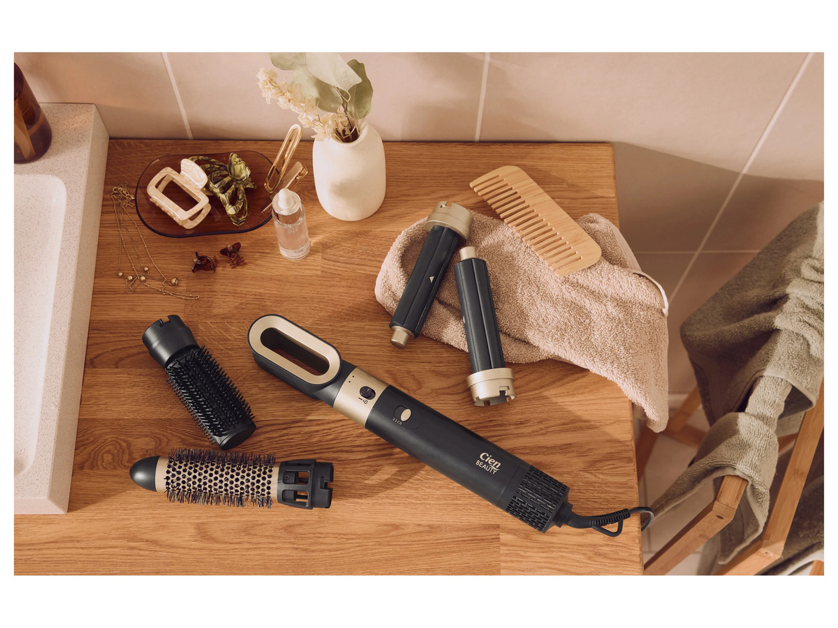 CIEN BEAUTY Airstyler 5 in 1 Haarstyling-System in Schwarz - Bild 1