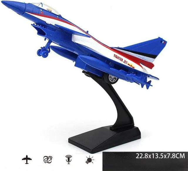 Linyi toy car Legierung J-10 Kampfflugzeug Modell, Metall, ab 14 Jahre - Bild 1