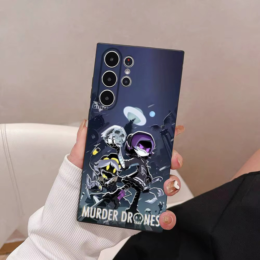 M-Murder Drones Handyhülle für Samsung Galaxy S21 S22 S23 S24 S25 FE Plus Ultra aus weichem TPU - Bild 2