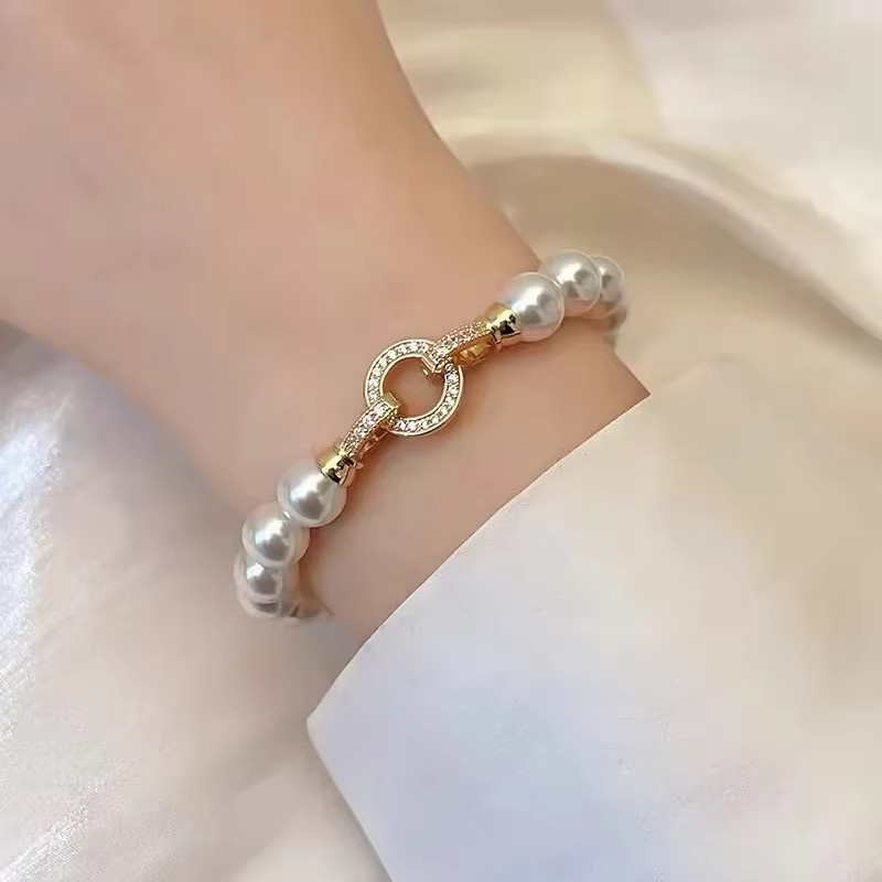 Taoya Armbänder Set, Zirkonia, Perle, Damen - Bild 1