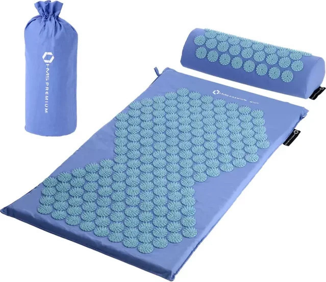 Akupressurmatte HMS Premium in Blau und Lila - Bild 1