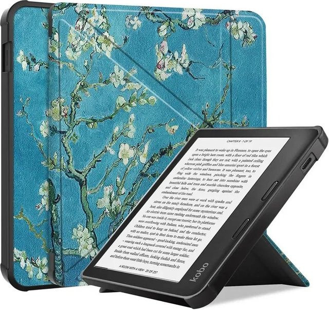 Smart Case Schutzhülle für Kobo Libra Colour 2024 aus PU-Leder mit TPU-Rückseite und Y-Faltfunktion, Multicolor - Bild 1