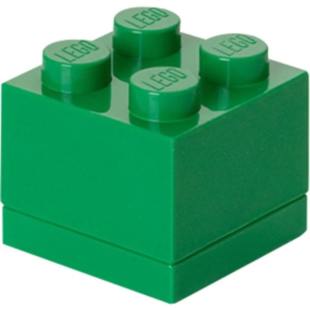 LEGO Mini Box 4 Aufbewahrungsbox in Grün - Bild 1