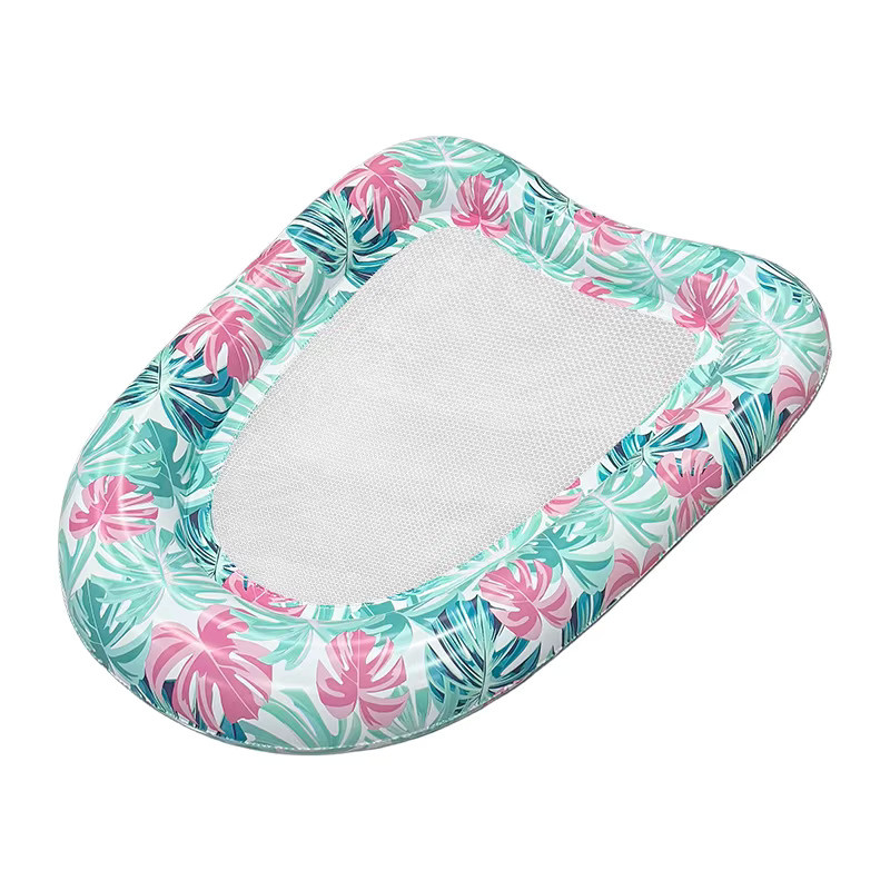 Aufblasbare Strandliege aus PVC von CatXaa in Grün und Multicolour mit bedrucktem Muster für den Außenbereich und den Pool - Bild 2