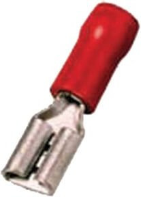 Intercable Tools Flachsteckhülse 0,5-1qmm rot ICIQ148FH - Bild 1