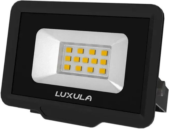 LUXULA LED Fluter 10W Außenstrahler Schwarz 4000K Neutralweiß 1000lm IP65