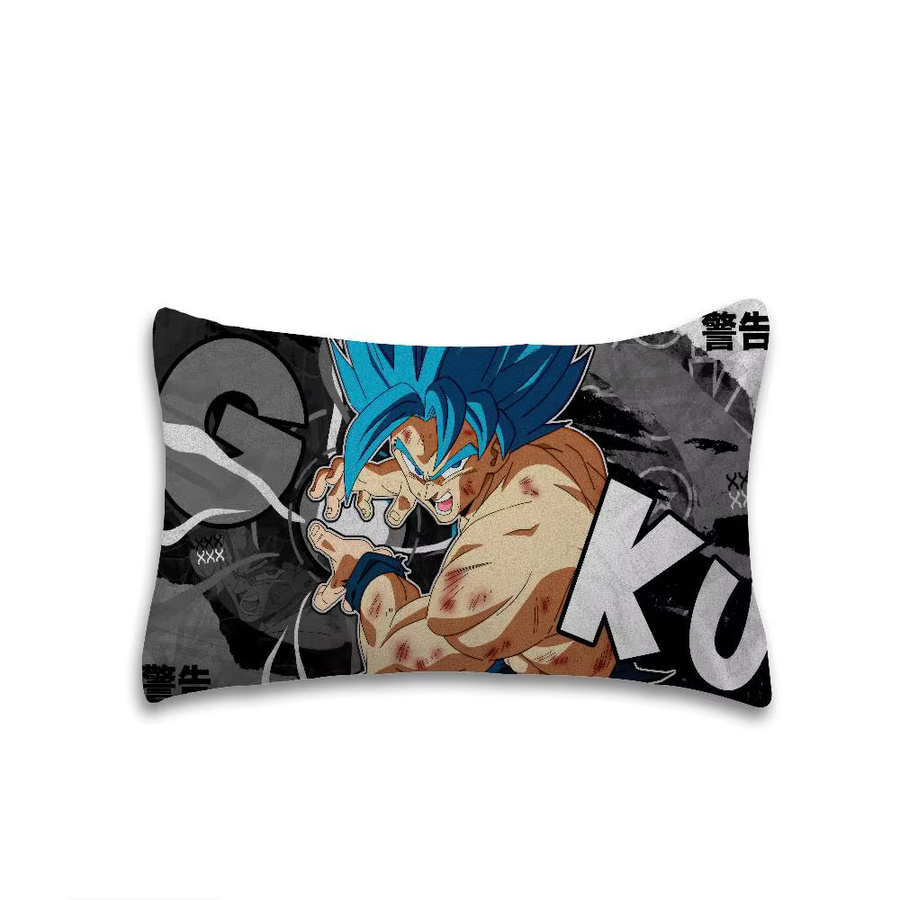 D-Dragon Anime B-Ball Kissenbezug aus Polyester, rechteckig, mehrfarbig, schweißabsorbierend und fleckenabweisend - Bild 6