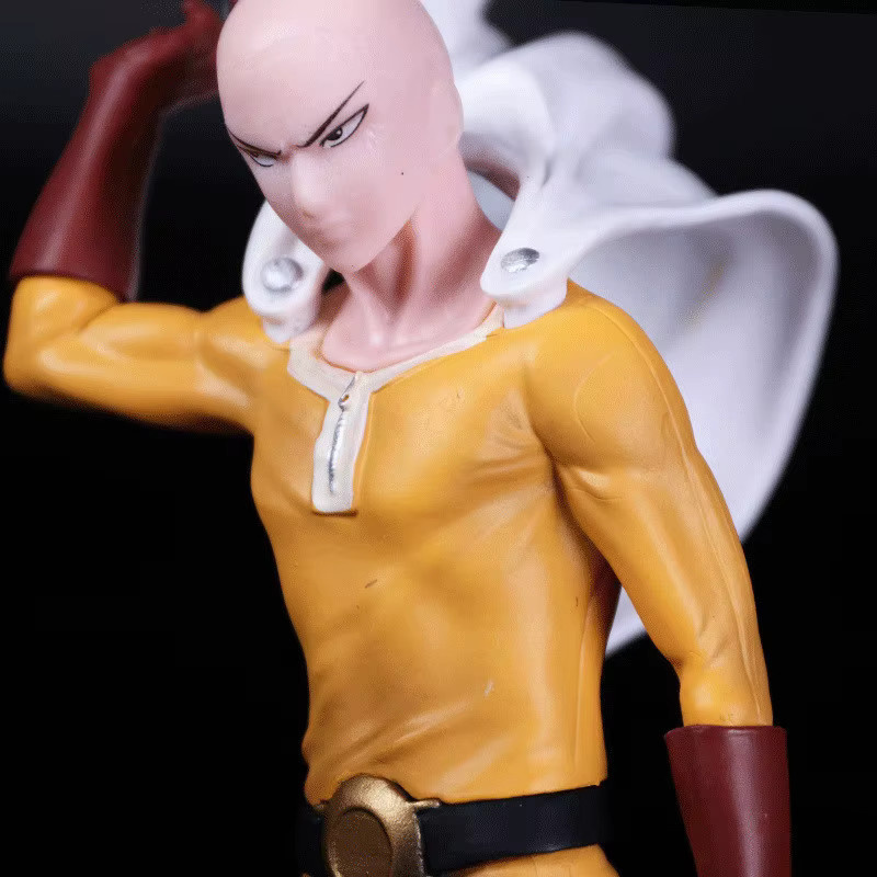 Bandai One Punch Man Saitama Figur, 20 cm, Kunststoff, Einzelfigur - Bild 3