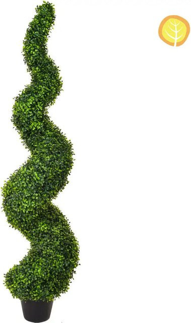 Künstliche Buchsbaumspirale Katharina von Aplanta, Grün, Höhe: 150 cm - Bild 1