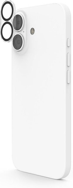 Cam Protect Kameraschutz für Apple iPhone 17 in Transparent und Weiß, stoßfest und kratzfest - Bild 1