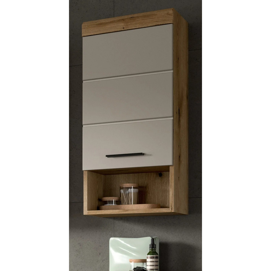 Inn.Furn Badezimmer Hängeschrank Shawn in Sand und Eiche, B/H: 37 x 79 cm - Bild 6