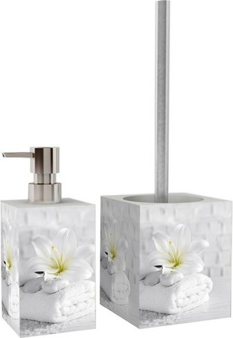 Sanilo Bad-Accessoire-Set Good Feeling, 6-teilig, grau - Bild 1