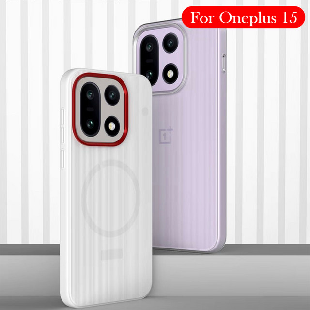Magnetische Schutzhülle für OnePlus 15 5G in Transparent - Bild 1