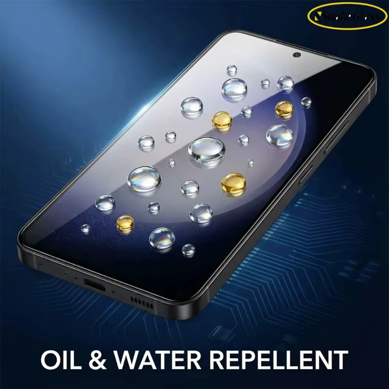 3er-Pack Displayschutz aus gehärtetem Glas für Samsung Galaxy S26 Plus Ultra S25 S24 S23 S22 S21 Ultra, transparent und kratzfest - Bild 3