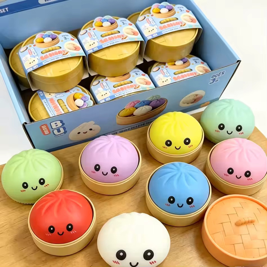 Bandai Riesen-Knödel-Quetschspielzeuge, 18-teiliges Set, multicolor - Bild 2