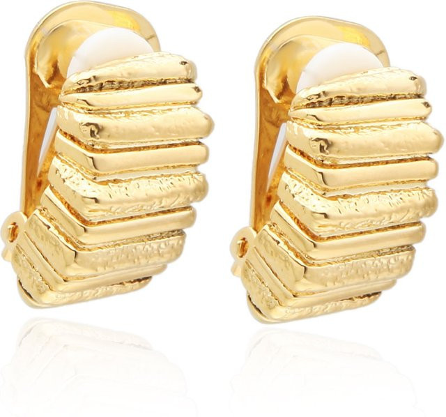 VAROLE Ohr Manschette Clip Auf Ohrringe, Gold, Damen - Bild 1
