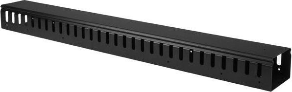 StarTech.com Vertikaler Kabelmanager mit Finger Duct, 20U, Schwarz - Bild 1