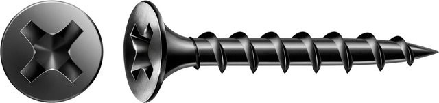 Spax Grobgewindeschraube Phillips, silberfarben, Durchmesser: 3,9 mm, Länge: 35 mm, 500 Stück - Bild 3