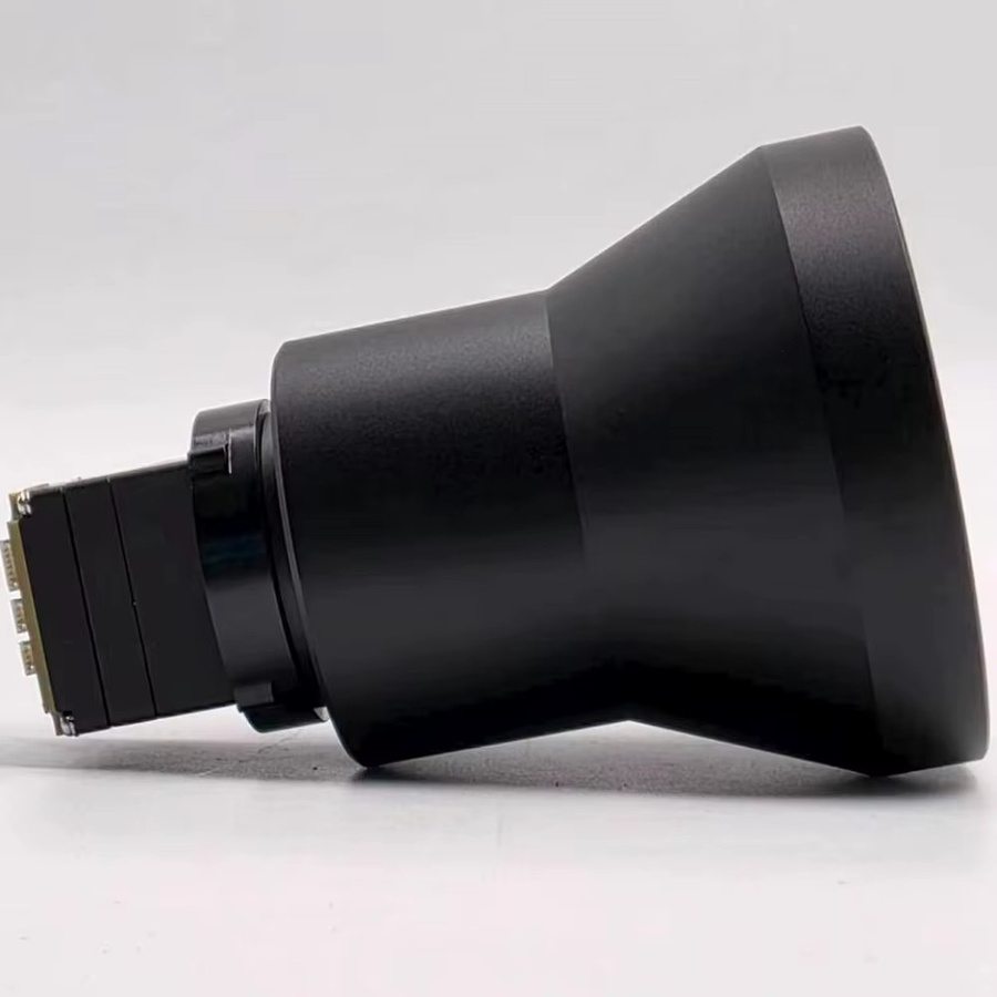 NCZOBOE Hochauflösende Wärmebildkamera mit Vanadiumoxid Ungekühlter Infrarot-Fokalplattendetektor CVBS/USB in Schwarz - Bild 1