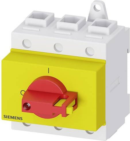 Siemens Lasttrennschalter 3-polig 125A 690 V/AC Rot Gelb 50mm² 3LD28300TK13 - Bild 1