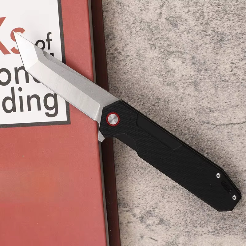 Klappbares Taschenmesser mit D2-Klinge für Outdoor, Camping und EDC in Grün oder Schwarz - Bild 4