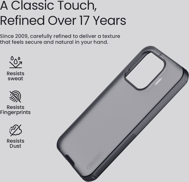 Nillkin Super Frosted Shield Pro Schutzhülle für Xiaomi 17T Pro / 17T 5G, ultradünne matte PC Rückseiten-Schutzhülle - Bild 1