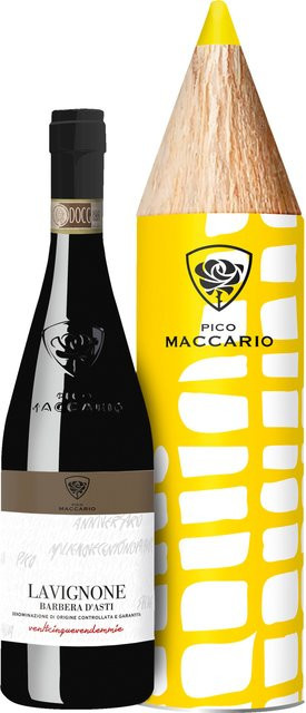 Pico Maccario Lavignone Barbera Rotwein, Piemont, 2023, trocken, 0,75 l - Bild 1